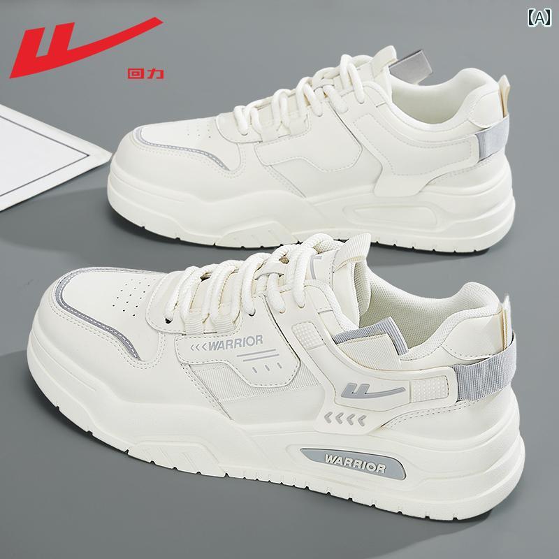 メンズ 白靴 スニーカー 戦士 メンズシューズ 夏 通気性 2025 レザー 防水 靴 ホワイト シューズ カジュアル スポーツ メンズ