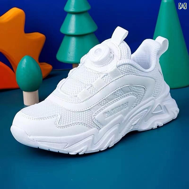 メンズ 白靴 スニーカー 紳士靴に 紐なし 2025夏 ビッグ ボーイ ティーンエイジャー ホワイト 中学生 スポーツ シューズ