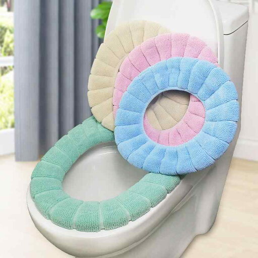 トイレマットカバー トイレ シート クッション 家庭用 カバー O 字型 ガスケット オール シーズン 通用 防水 秋冬用 厚手 トイレマットカバー トイレ シート クッション 家庭用 カバー O 字型 ガスケット オール シーズン 通用 防水 秋冬用 厚手