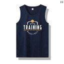バスケットボール ウェア メンズ アメリカン シューティング スーツ ラウンドネック 速乾 トップ スポーツ Tシャツ プリント ゆったり 通気性 メンズ ベス...