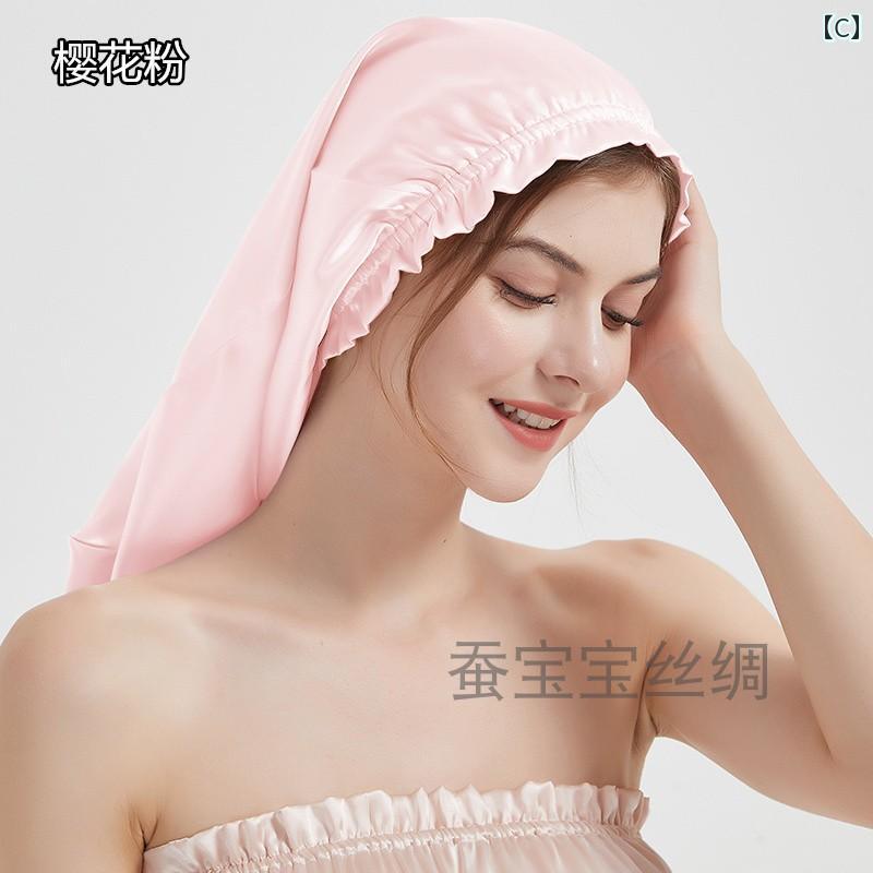 ヘアキャップ キャップ 拡張 スタイル真 菌 エッジ ロング チューブ 100 桑 ナイトキャップ ヘア ケア キャップ ホーム オイルスモーク 帽子 60 cm