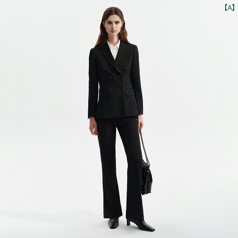 Krone クローネ パンツスーツノーカラーセットアップ XL ネイビー 楽天市場】krone スーツ(レディースファッション)の通販
