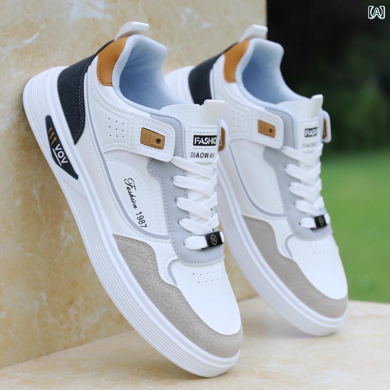 メンズ 白靴 スニーカー 安斉 水素 エクスプレス ジョイント スニーカー メンズシューズ 2025夏 カジュアル シューズ スポーツ ホワイト メンズ