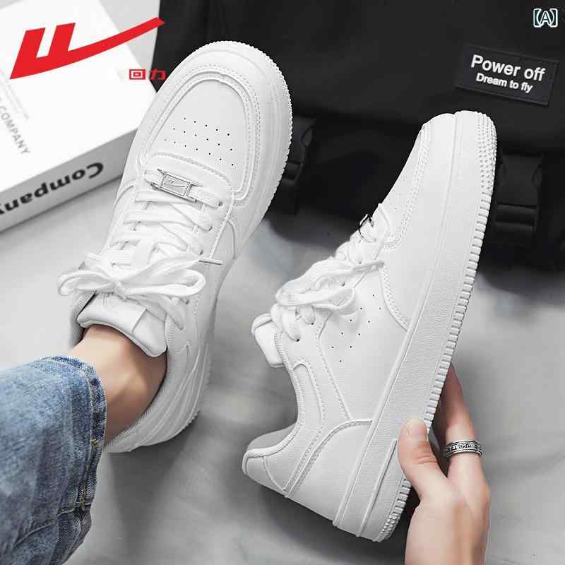 メンズ 白靴 スニーカー 戦士 メンズシューズ ホワイト シューズ メンズ 2025 夏 通気性 レザー パネル メンズカジュアル スポーツ