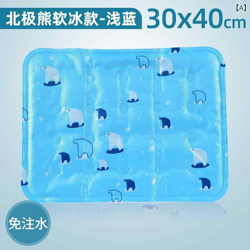 ネッククーラー アイスパック アイス パッド シート クッション 夏用 車用 冷却 ウォーターパッド 学生用 ウォータージェル チェア ペット用 バッグ 枕