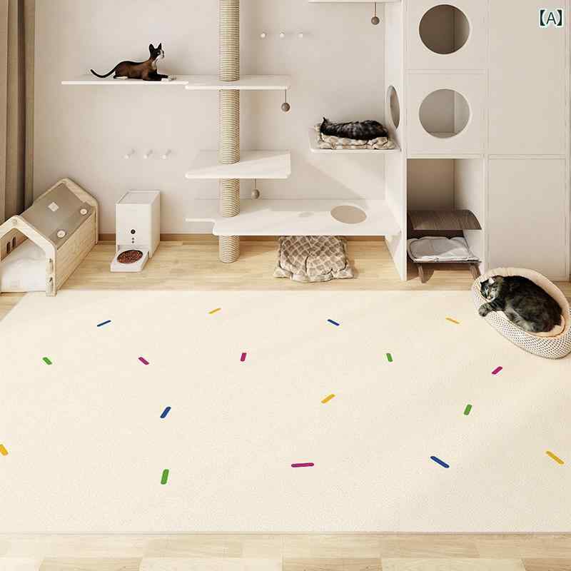 ペット用マット ペット 専用の PVC 防水 防 尿 犬用 フロア マット フェンス 犬 小屋 滑り止め プラス..