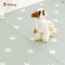 ペット用マット 韓国 dfang ペット フロア マット 滑り止め スリーピングマット 犬 ケージ 小屋 防水 防 尿 PVC カー 猫と 犬用