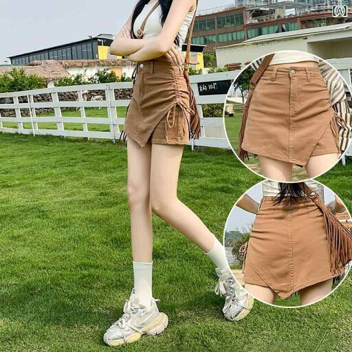 パンツドレス レディース デニムショートパンツ スカート レディース 春と 夏 薄手 2025 ホット ガール スリム aライン ショート パンツ パンツドレス レディース デニムショートパンツ スカート レディース 春と 夏 薄手 2025 ホット ガール スリム aライン ショート パンツ