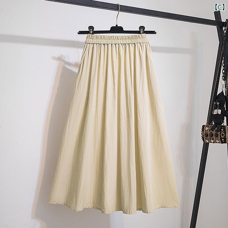 パンツドレス レディース 大きいサイズ 女性用 夏 スタイル 太った 女の子 スリム aラインの アンブレラ スカート ハーフ ヒップ カバー ロング ヘム ポケット 付き