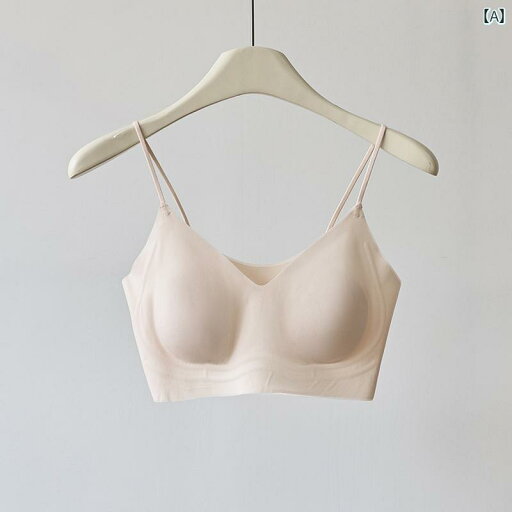 インナー ウサギの 耳 カップ 薄型 下着 巨 乳 貧 ギャザー入り 細い 肩 紐 シームレス ブラ ベスト インナー ウサギの 耳 カップ 薄型 下着 巨 乳 貧 ギャザー入り 細い 肩 紐 シームレス ブラ ベスト