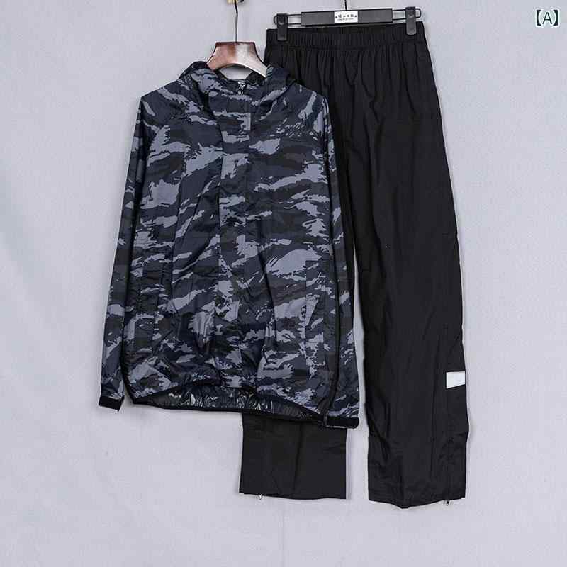 メンズ レインコート 尾 品 アウトドア 大人 スプリット レインコート フード付き 軽量 防水 通気性 男女兼用 サイクリング レーンコート レインパンツ ス...