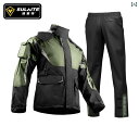 かっぱ 男性用 Sulite レインコート レインパンツ バイク ライディング バイクウェア 防水 旅行 防風 レインストーム ジャケット スーツ メンズ