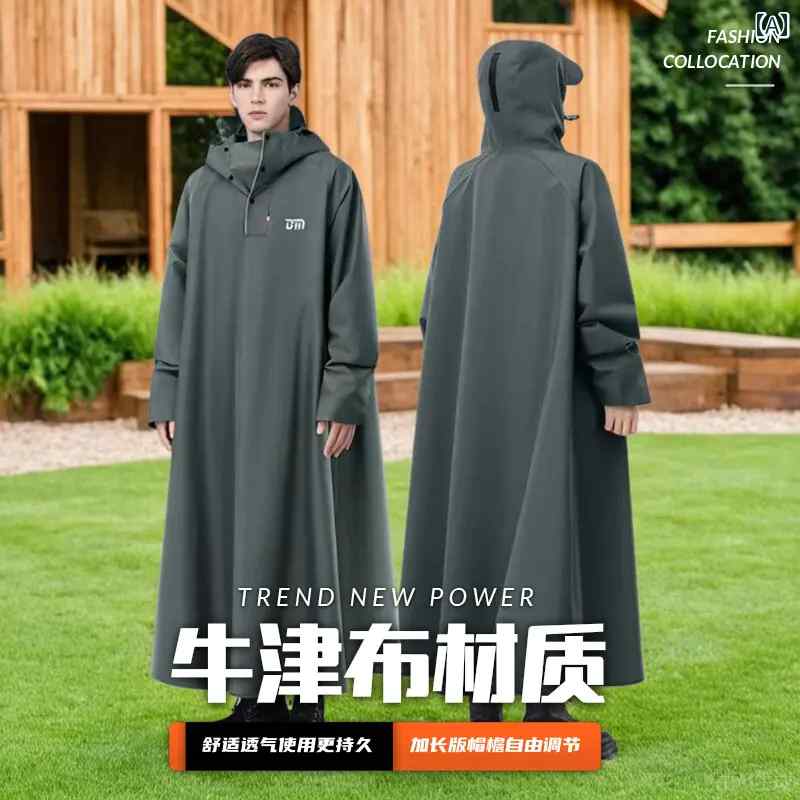 かっぱ 男性用 メンズ レインコート ロング フルボディ 防 雨 袖 付き 電気 自動車 レディース 厚手 テイクアウト ライダー バイク