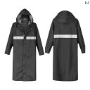 かっぱ 男性用 レインコート ロング フルボディ 防水 大人用 キャンバス 厚手 耐摩耗 アウトドア ワンピース メンズ