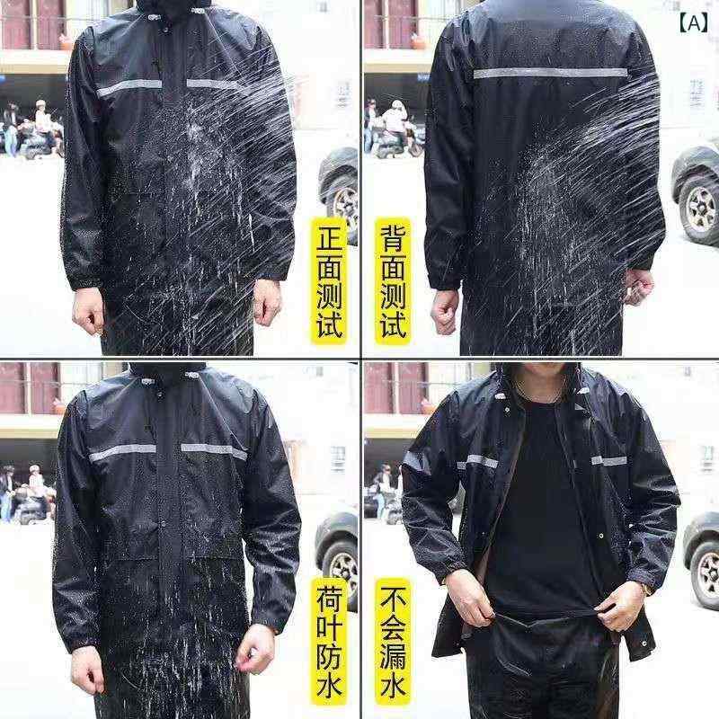 かっぱ 男性用 レインコート 上半身 ジャケット メンズ 服 スタイル トップ ハーフ 丈 シングル 労働 保護 ショート