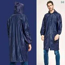 かっぱ 男性用 腱 レインコート ソフト 防風 防水 厚手 スプリット 男女兼用 トップスと パンツ 労働 保護 ロング レーンコート
