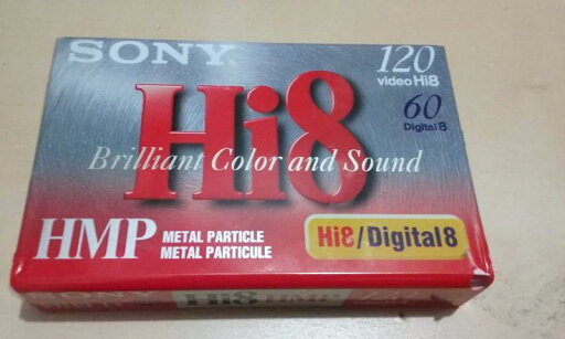 8mm Hi8 120分テープ(1本) 並行輸入品 8mm Hi8 120分テープ(1本) 並行輸入品