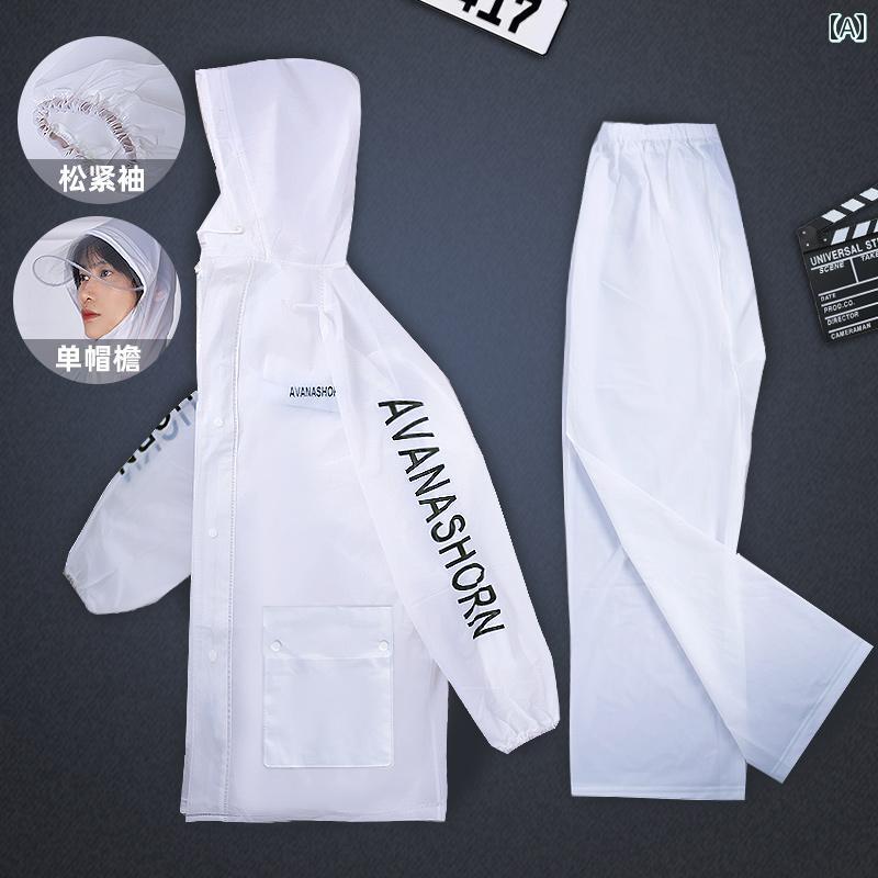 かっぱ 男性用 員 オートバイ 電気 自動車 スプリット ライディング用の レディース メンズ レインコートと レインパンツ スーツ。 全身 防水。