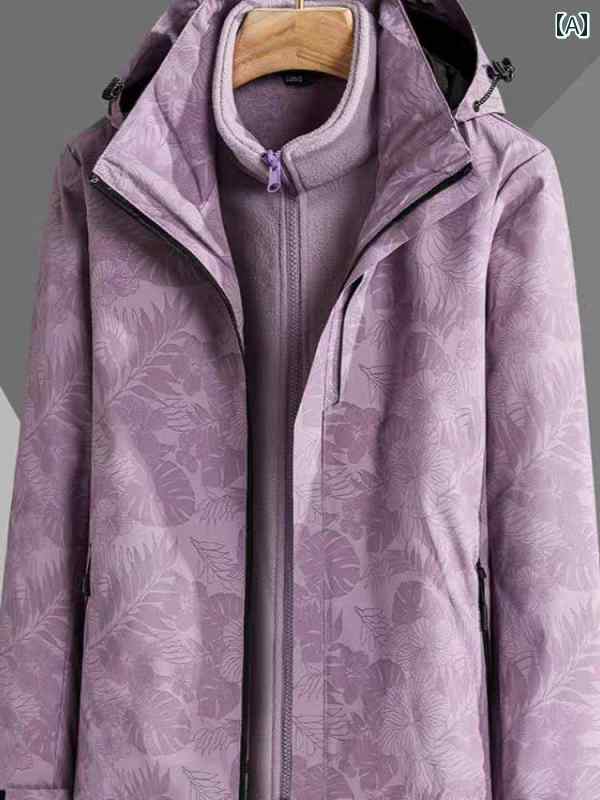 アウター パーカー アウトドア 2024年の新作女性用フード付きパーカーは、韓国のブランドである防水・..