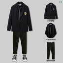 リクルート ビジネス メンズ メンズスーツ 春秋 大学 スタイル DK ユニフォーム スーツ ジャケット ズボン シャツ ファッションの マッチング セット