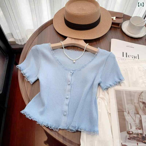 ベーシック トップス レディース カウンターは 大きい の カット ラベルの レディース 服の なの レースの 半袖 Tシャツ 夏の プチ ショート スリム トップを 撤回 します ベーシック トップス レディース カウンターは 大きい の カット ラベルの レディース 服の なの レースの 半袖 Tシャツ 夏の プチ ショート スリム トップを 撤回 します