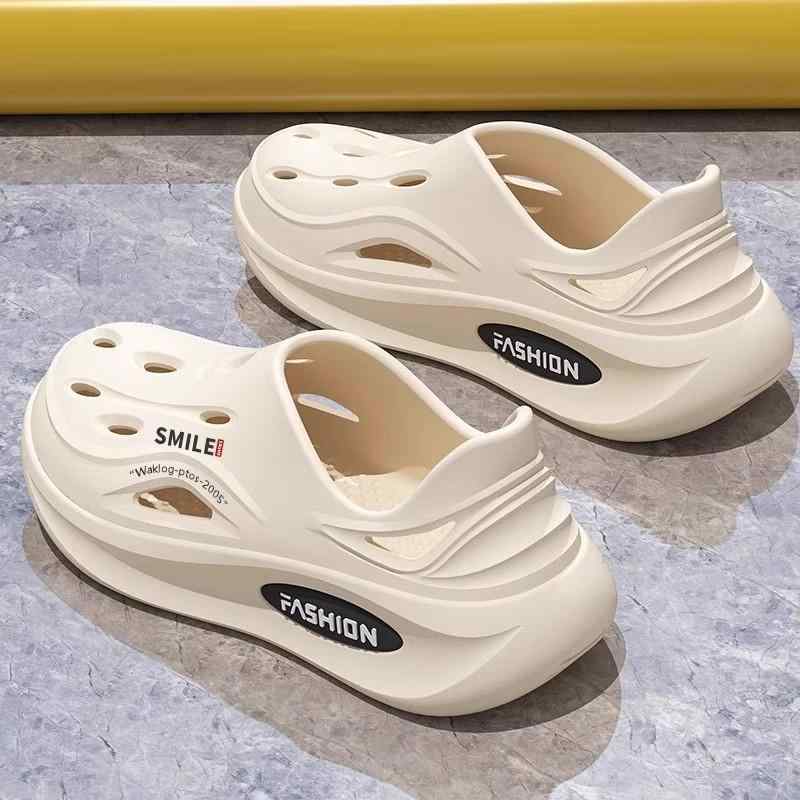 健康サンダル 夏用の 男性用 ホール シューズ メンズ オールインクルーシブな 通気性 スリッパ 滑り止めの 厚底 ウェーディング サンダル 小川を 歩く ビーチ