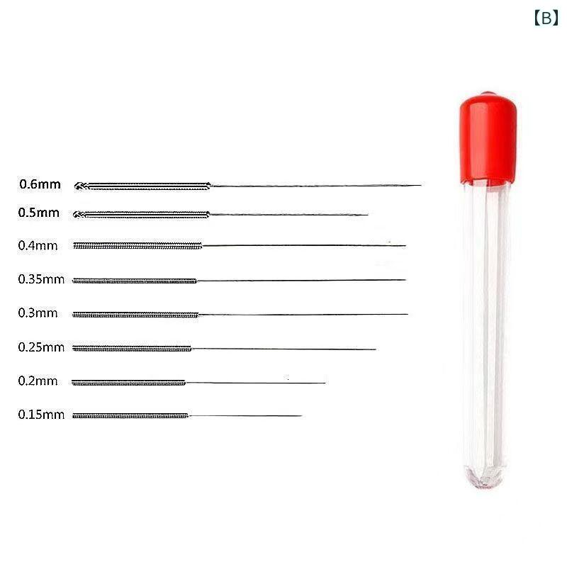 ゲルマニウム アクセアリー 直径 015 ～ 10 mmの ユニバーサルノズル プラグ 洗浄用 ステンレス ニードル