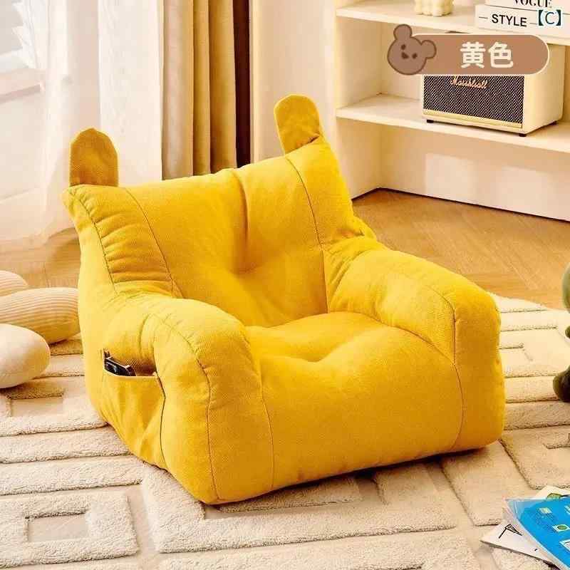 ベビー用チェア 生後 1ヶ月の 赤ちゃん用 ソファーは 座ったり 横に なったり できます。 クマの シングル ソファー チェア の ベビー シート 子供用 かわいいです。