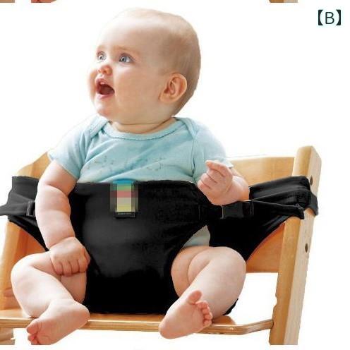 ベビー用チェア ベビー ダイニングチェア 安全 ベルト ポータブル 子供用 ユニバーサル 固定 チェア ストラップ ダイニング シート