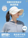 帽子 レディース サンハット 屋外 スポーツ用の 大きくて 幅広の つばが 付いた 女性用の 夏用 サンハット、 顔 全体を カバー、 トップ キャップが 空、...