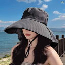 帽子 レディース サンハット 大きな つばの サンハット 女性 2023 新しい 顔 カバー ショール 抗 紫外線 夏 太陽 サイクリング 日よけ 帽子 シーサ...
