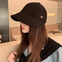 帽子 レディース サンハット レディース 冬 帽子 趙 魯 斯同 型 万能 秋 日よけ 漁師 ダックビル キャップ小 顔大きな つば