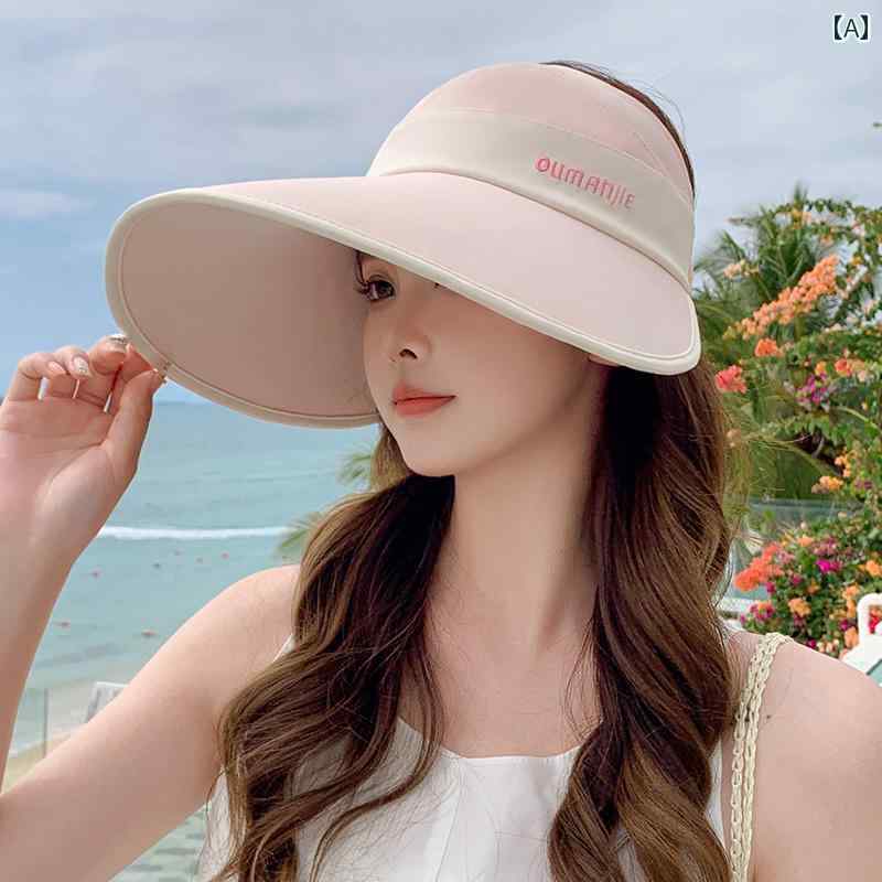 帽子 レディース サンハット 女性用 サンハット 2025年 新作 夏用 紫外線 防止 アイス シルク 中空 トップ 漁師 帽子 つばの 大きい