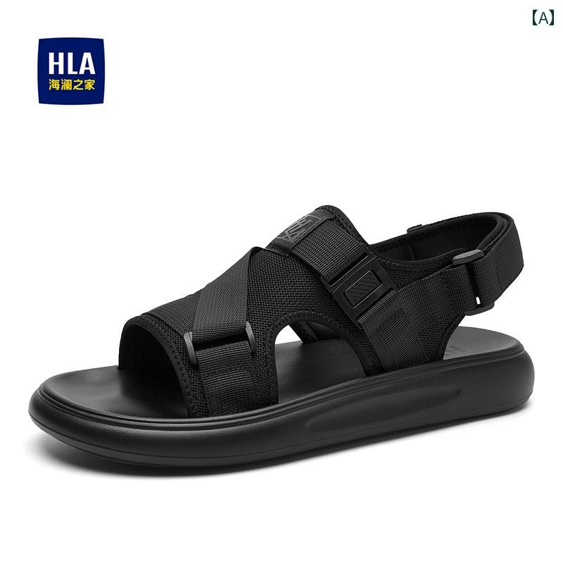 スポーツサンダル メンズ Heilan Home メンズサンダル 夏 アウトドア 通気性向け 厚底 歩きやすい カジュアル ビーチ ファッション シューズ