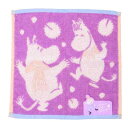 丸眞 ミニタオル MOOMIN ムーミン ウィンターダンス 綿100% 抗菌防臭加工 オーガニックコットン ハンドタオル ハンカチ プレゼント ギフト 誕生日 1405041800(3)