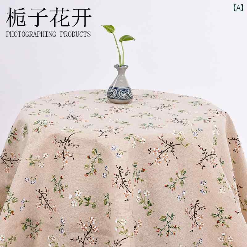 布 生地 シワになりにくい プリントコットンと リネン 生地 手作り DIY 布 ヘッド テーブル クロス ソ..