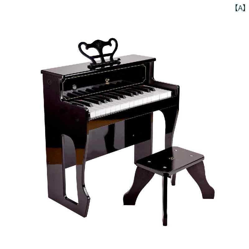 ピアノ おもちゃ Hape 30 鍵 軽量 高級 アップ ライト 電子 ピアノ 子供用 早期 教育 知 育 音楽 玩具 3歳 男の子 女の子 木製