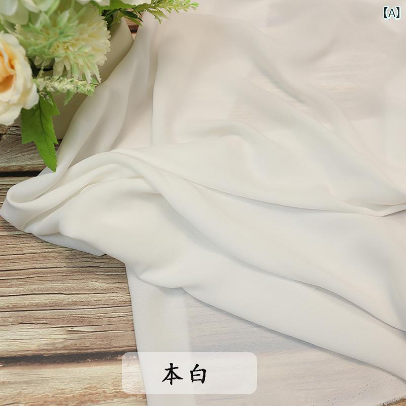 布 生地 シワになりにくい 厚くなく、 透けない シフォン 生地、 やや 伸縮性の ある 古代 衣装の 漢 服 ドレス シャツの 裏地 民族 衣装 生地
