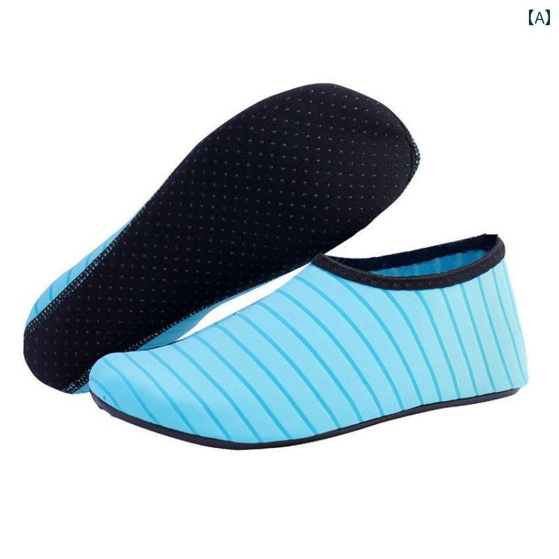 スポーツサンダル メンズ ファッション メンズサンダル レディーススポーツ ビーチ シューズ 裸足 ダイビング ソックス ウェーディング スイミング ヨガ クリーク 屋内