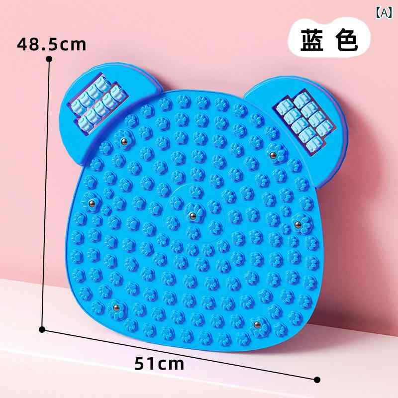 フット マッサージ マット 伝統的な 中国 医学の 円形 指圧 ボード超 低速 ランニング 足 マッサージ マット 室内その 場 専用 ボード