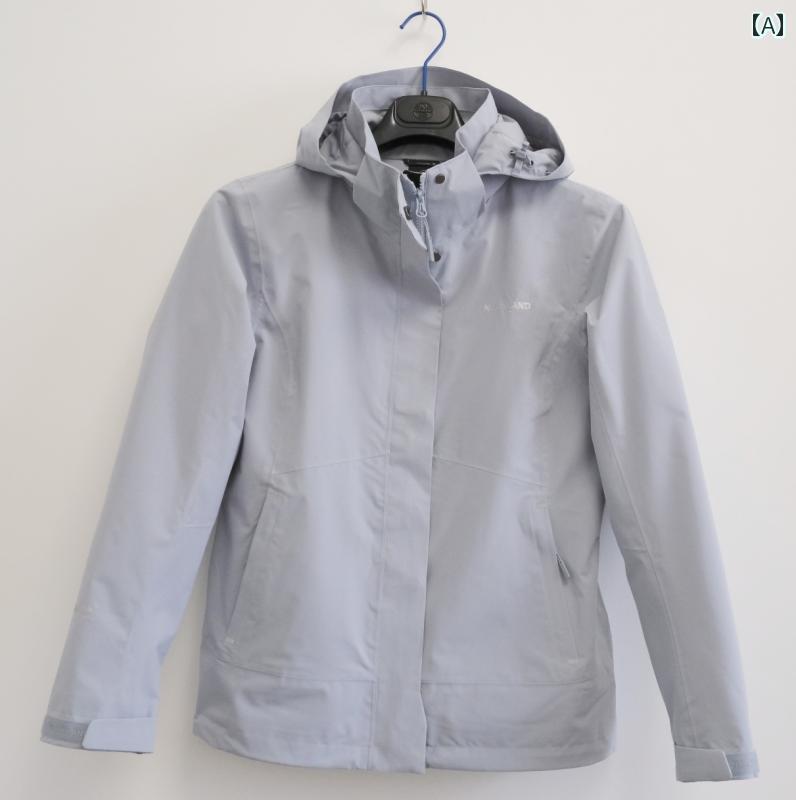 アウター パーカー アウトドア 春 新作 18 アウトドア スポーツ レディース シングル レイヤー ジャケット 防 風 防水 快適 ハードシェル 自動 運転 通勤