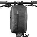 Wallfire フロントバッグ ハンドルバッグ 自転車バッグ 通勤ショルダーバッグ 自転車フロントバッグ ハンドルバーバッグ 多機能 軽量 防水 大容量 小物...