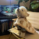 犬 服 おもしろ 犬 服 秋 冬用 ケープ マント 暖かい 厚手 ペット 犬用 寝間着 キルト 小型 中型 かわいい