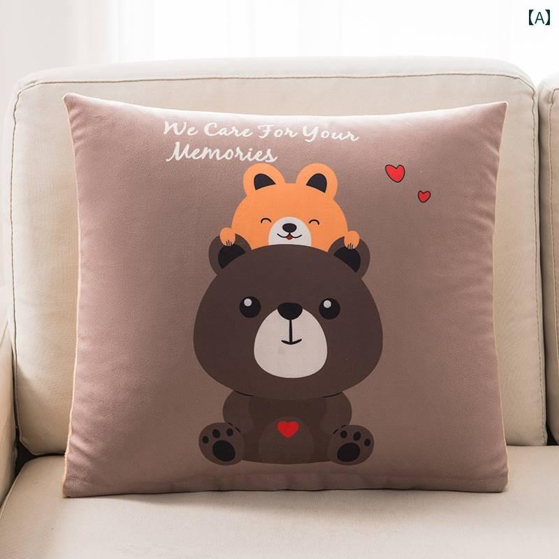 枕 クッション 中学校の 正方形の 枕 ベッド サイドの 車 二 重 目的の 背もたれ クッション 小さい 寮