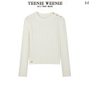 レディース ニット セーター TeenieWeenie Bear 冬 コート ウール 気質 立体 ケーブル セーター ジャカード ニット レディース