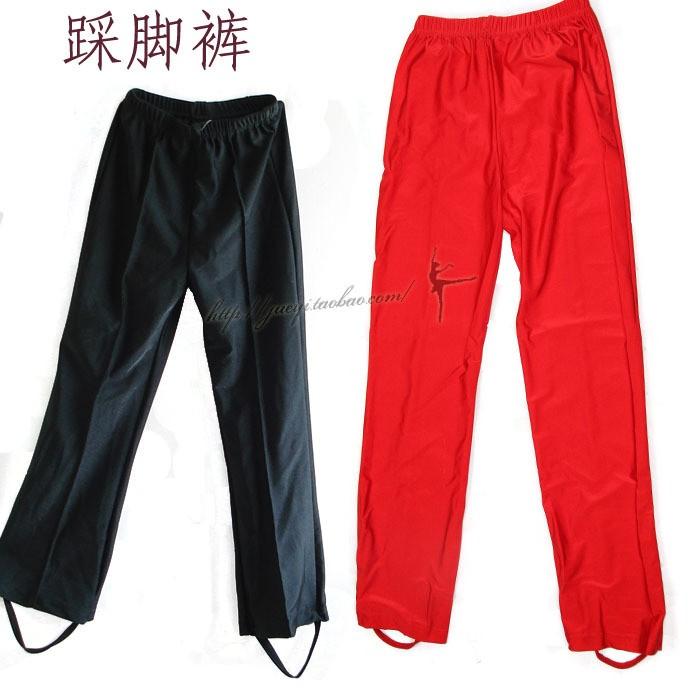 レディース　エクササイズ　パンツ 子供 / 大人用 スパンデックス タイト高 光沢 エアロビクス パンツ ステップ オン レディース ダンス 昔ながらの ストレッチパンツ