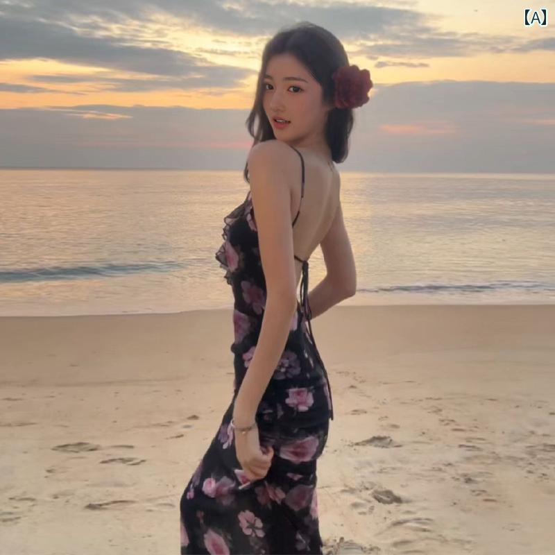 レディース トップス ホルターネック レディース トップス ホルターネック ビーチでの 休日の ティーブ..