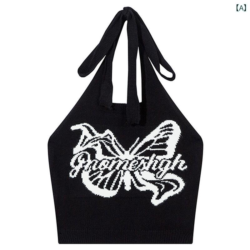 レディース トップス ホルターネック レディース トップス ホルターネック cuwu バタフライ ジャカード..