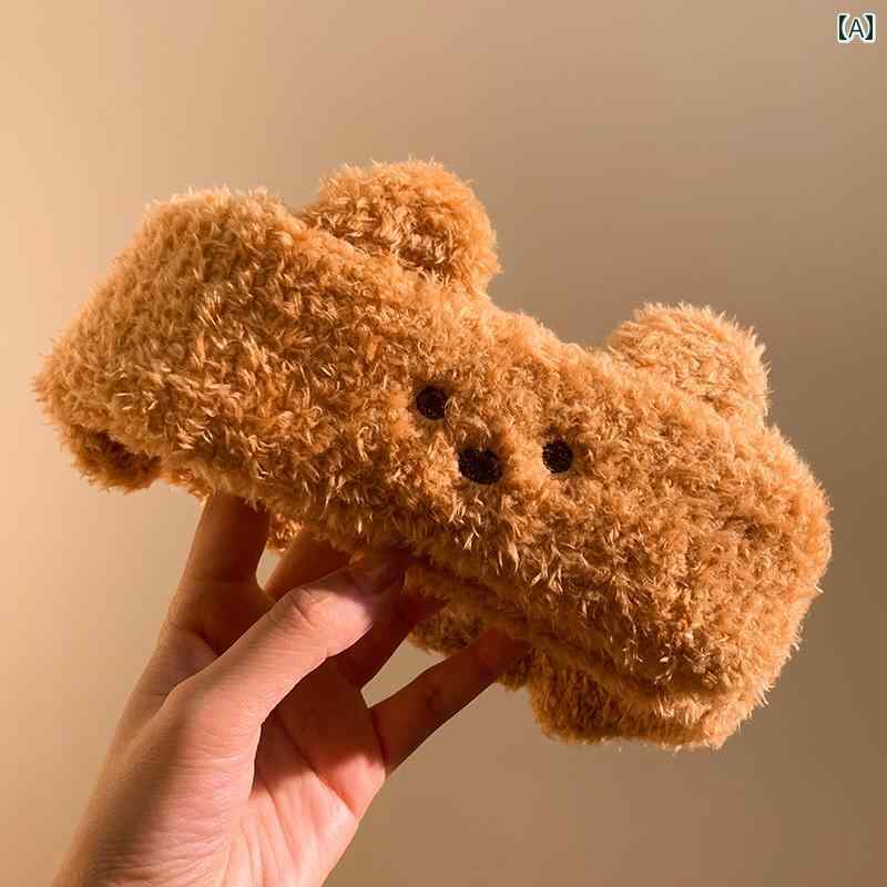 カチューシャ かわいい レディース かわいい パンダの 耳の ぬいぐるみ ヘッド バンド フェイスマスク..