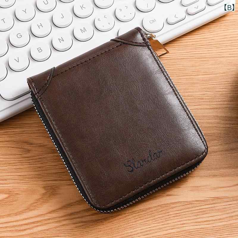 リバーパディのマネー　クリップ　財布 メンズ ウォレット 防火 テープ 付き ファスナー ショート 多機能 運転 免許証 カードホルダー 折りたたみ 式｜アングル2